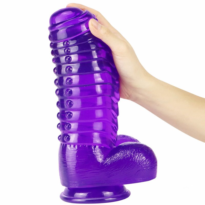 (image for) Realistic Colorful 11.8"/30 cm Dildo - Monster