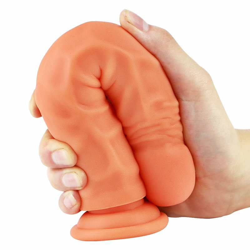 (image for) Lifelike Silicone 9.8"/25 cm Dildo - Optimus