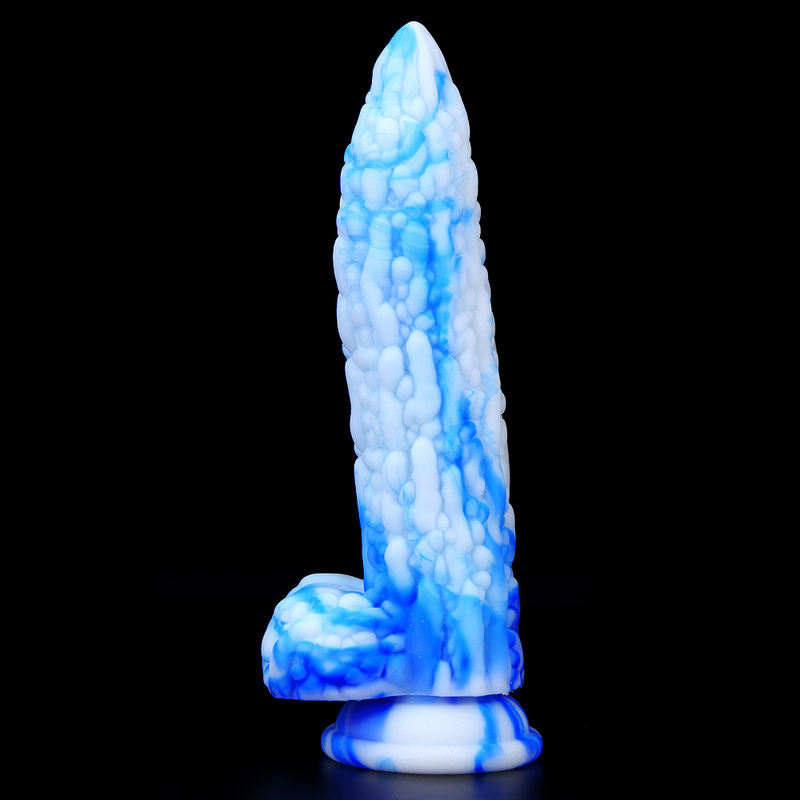 (image for) Balsam Pear Colorful Silicone Dildo
