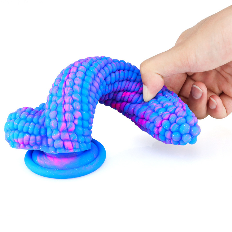 (image for) Corn Double Color Silicone Dildo