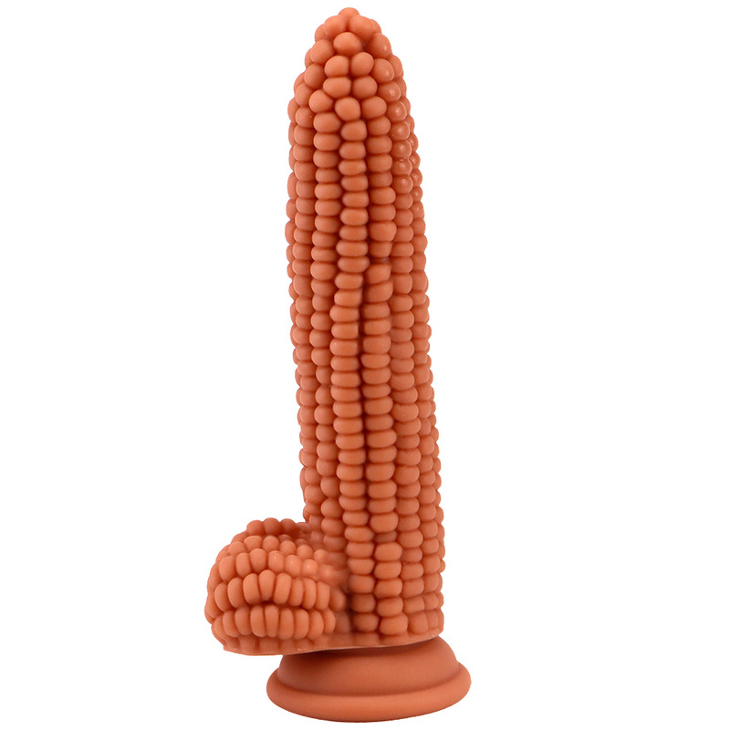 (image for) Corn Double Color Silicone Dildo