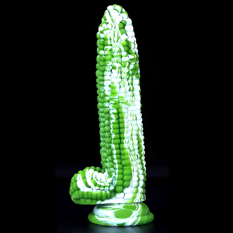 (image for) Corn Double Color Silicone Dildo