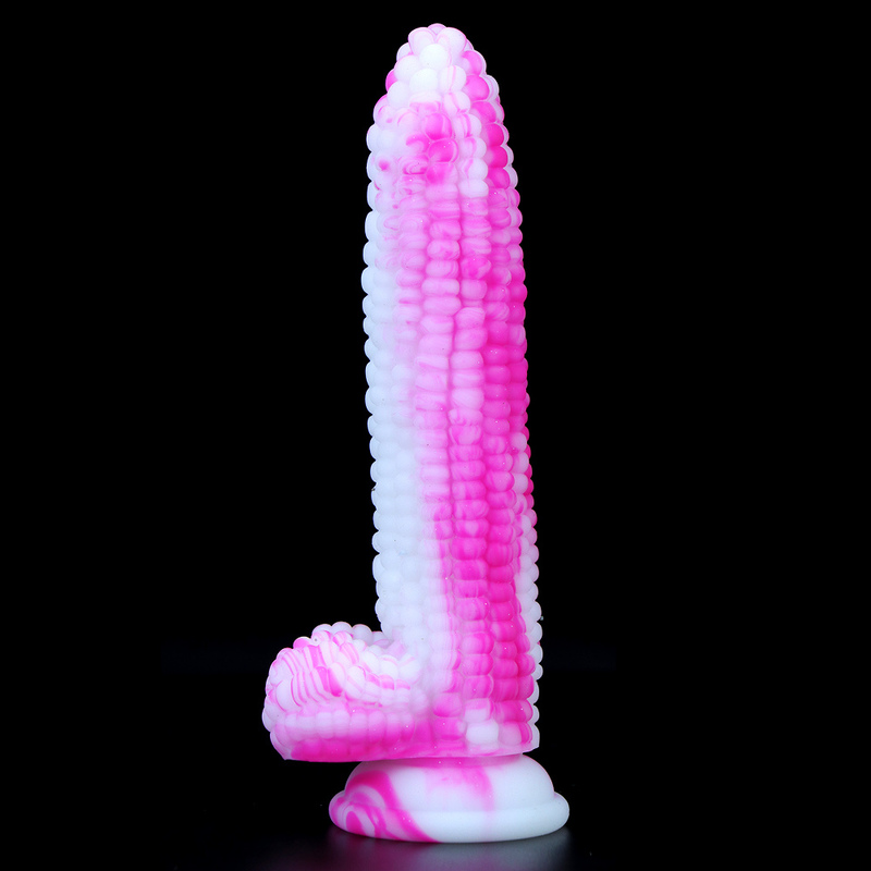 (image for) Corn Double Color Silicone Dildo