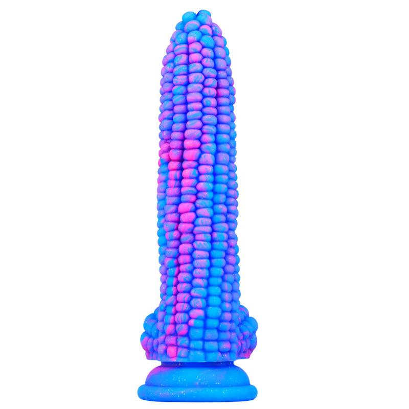 (image for) Corn Double Color Silicone Dildo