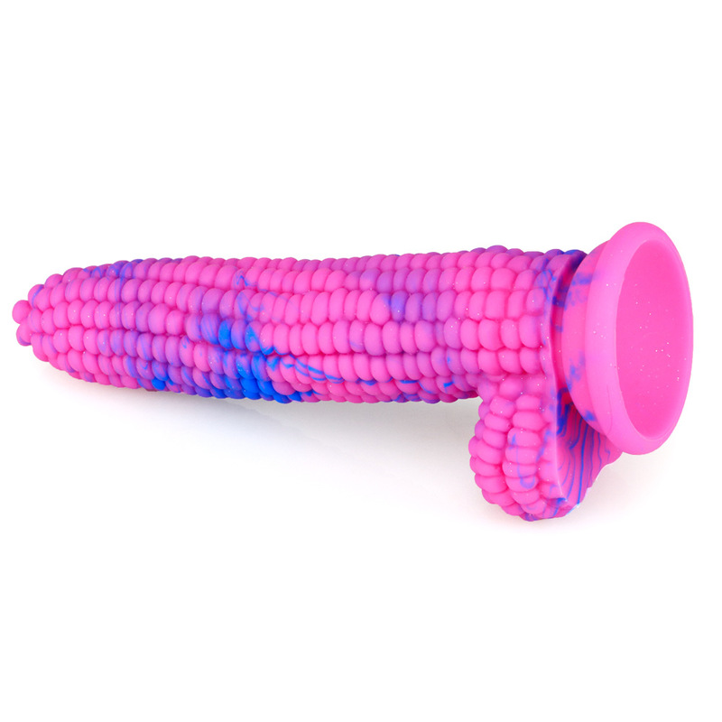 (image for) Corn Double Color Silicone Dildo