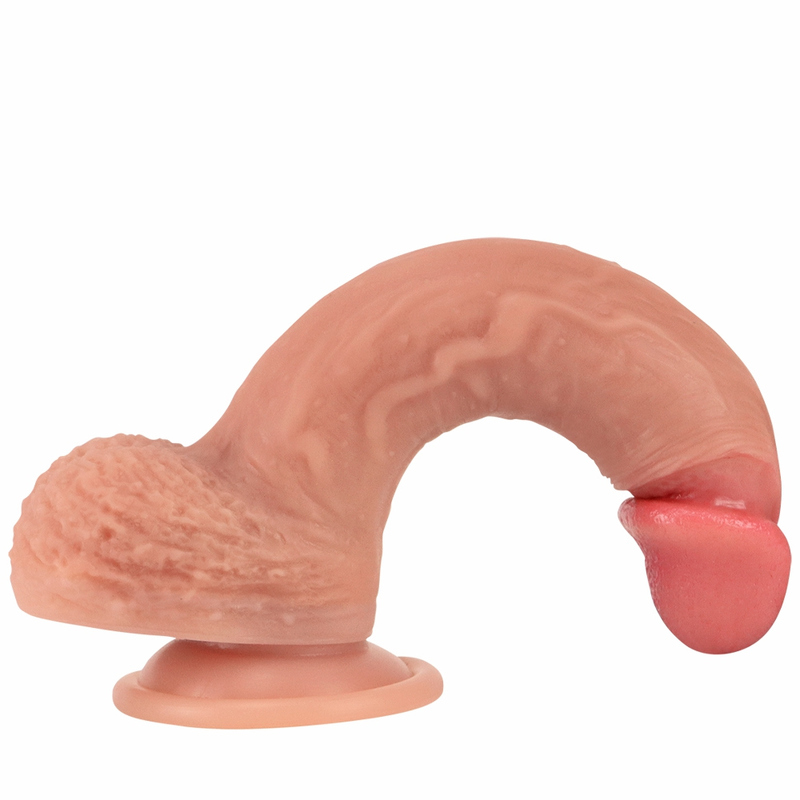 (image for) Lifelike Silicone 8.6"/22 cm Dildo - Freedom