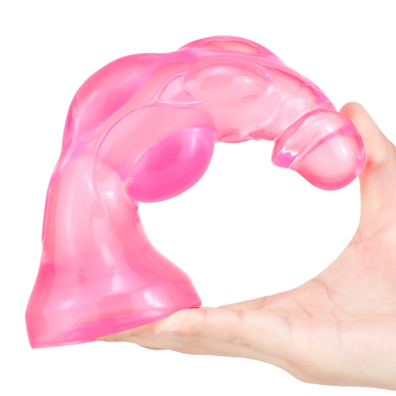 (image for) Realistic Colorful 8.2"/21 cm Dildo - Raised