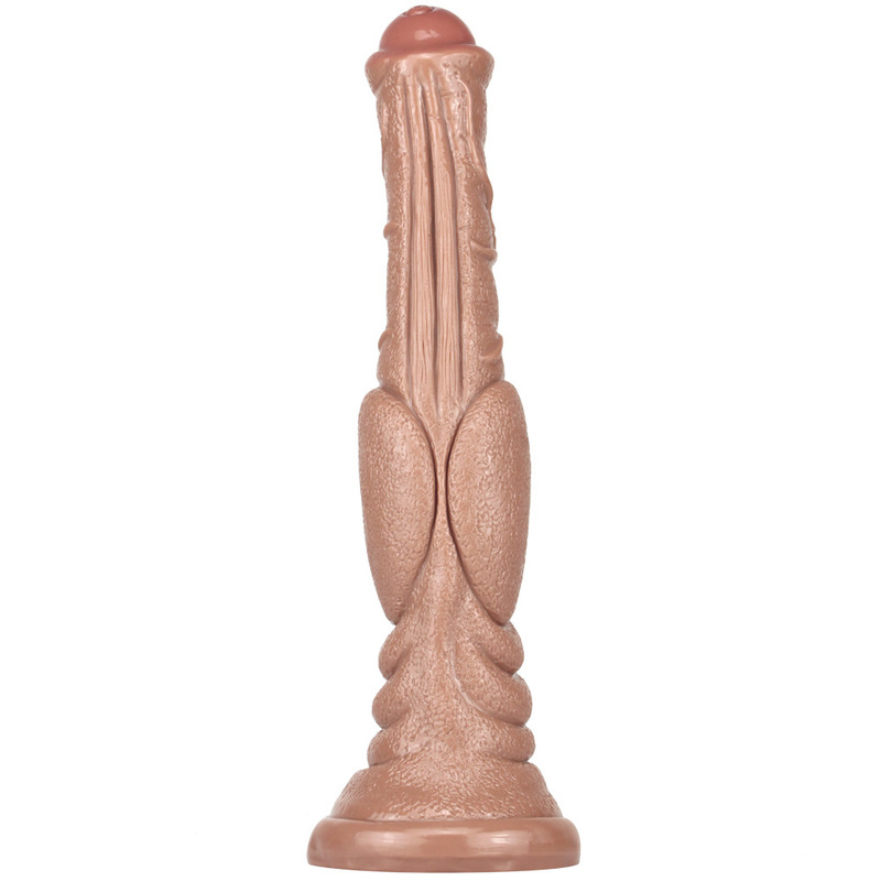 (image for) Realistic Colorful 8.2"/21 cm Dildo - Horse