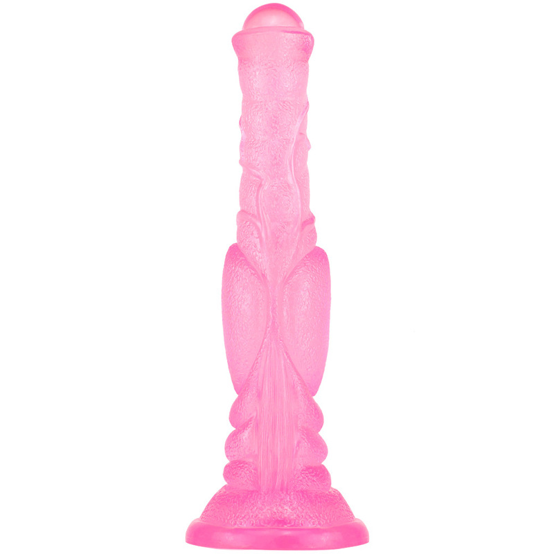 (image for) Realistic Colorful 8.2"/21 cm Dildo - Horse