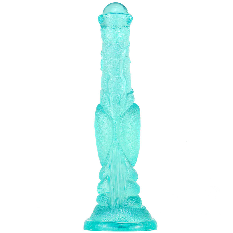 (image for) Realistic Colorful 8.2"/21 cm Dildo - Horse