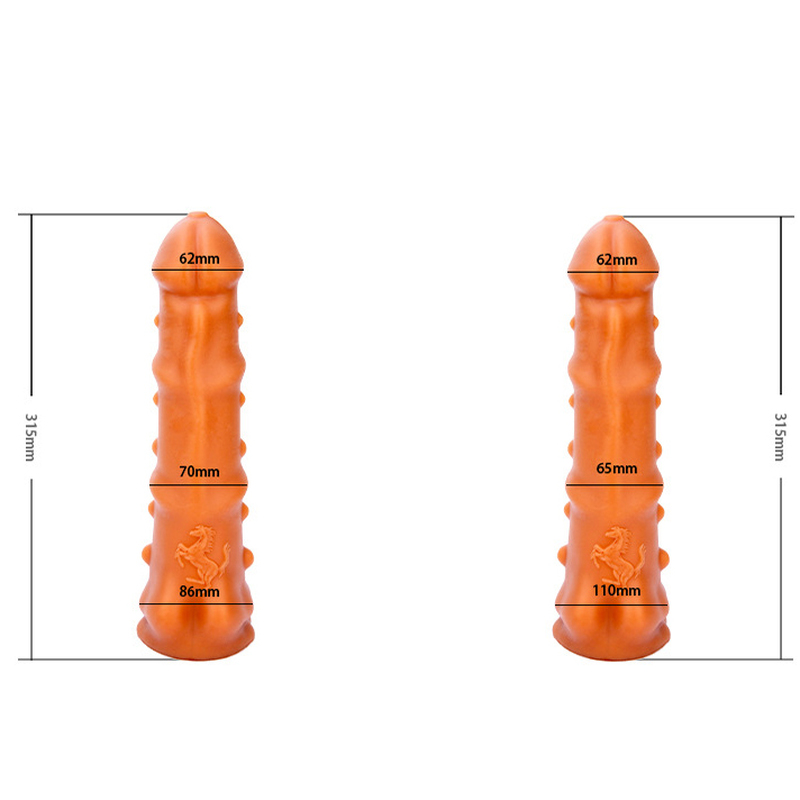 (image for) Journey 31.5 cm/12.4" Silicone Dildo - Horse