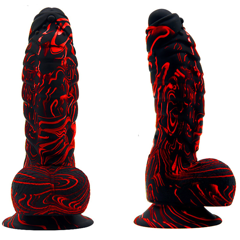(image for) Scale Colorful Realistic Dildo