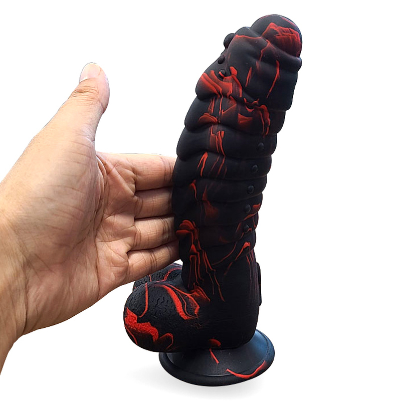 (image for) Scale Colorful Realistic Dildo