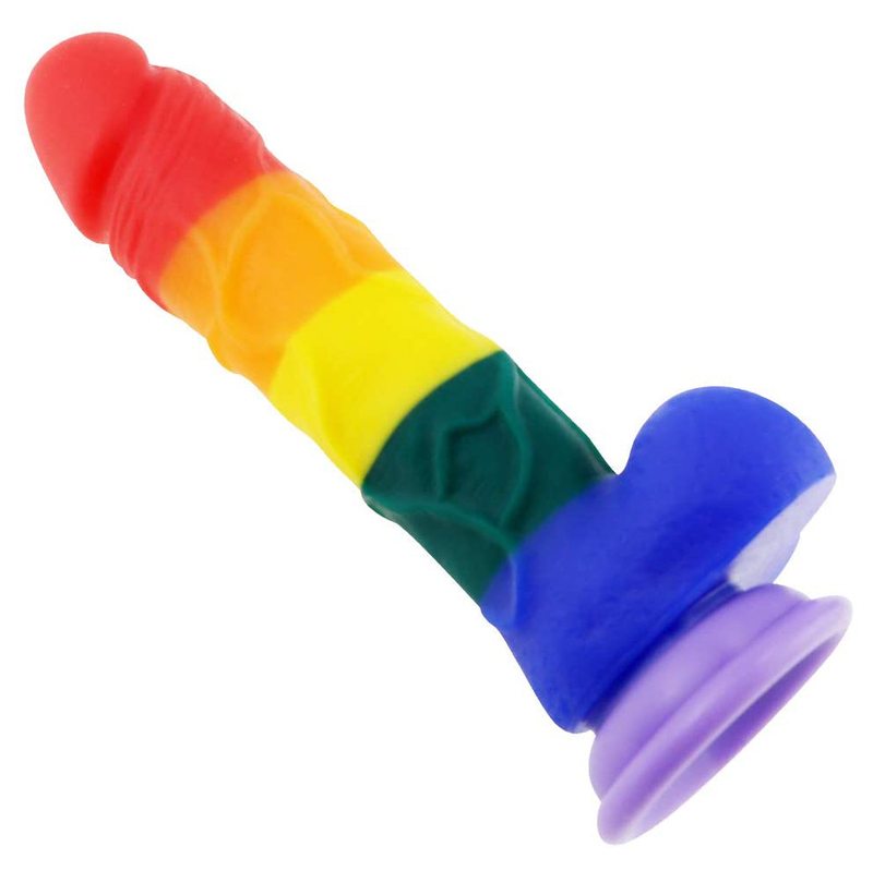 (image for) Pride Rainbows End Dildo - 7.9 Inch