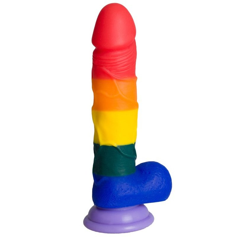 (image for) Pride Rainbows End Dildo - 7.9 Inch