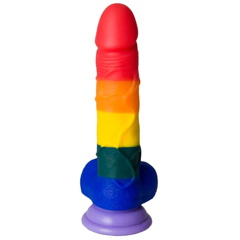 (image for) Pride Rainbows End Dildo - 7.9 Inch