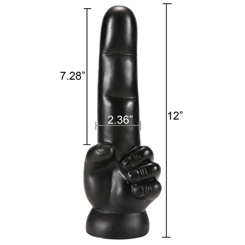 (image for) Extar-large Finger Butt Plug