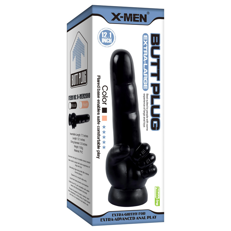 (image for) Extar-large Finger Butt Plug