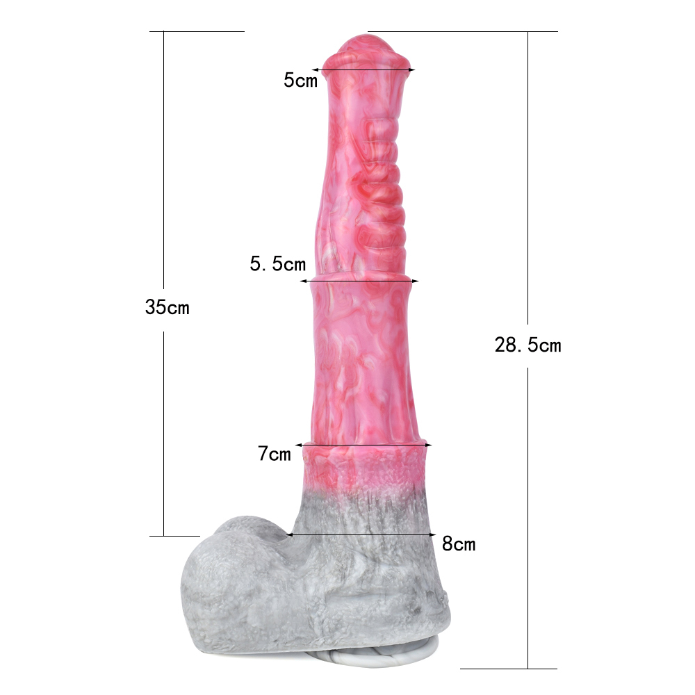 (image for) Liquid Silica Gel Alien Dildo - 08