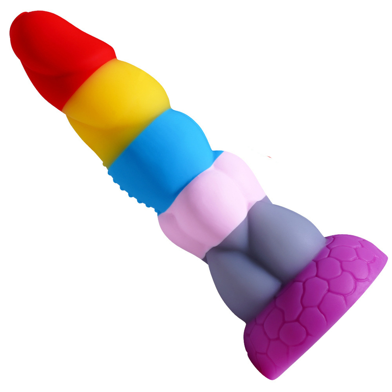 (image for) Spun Sugar Colorful Dildo
