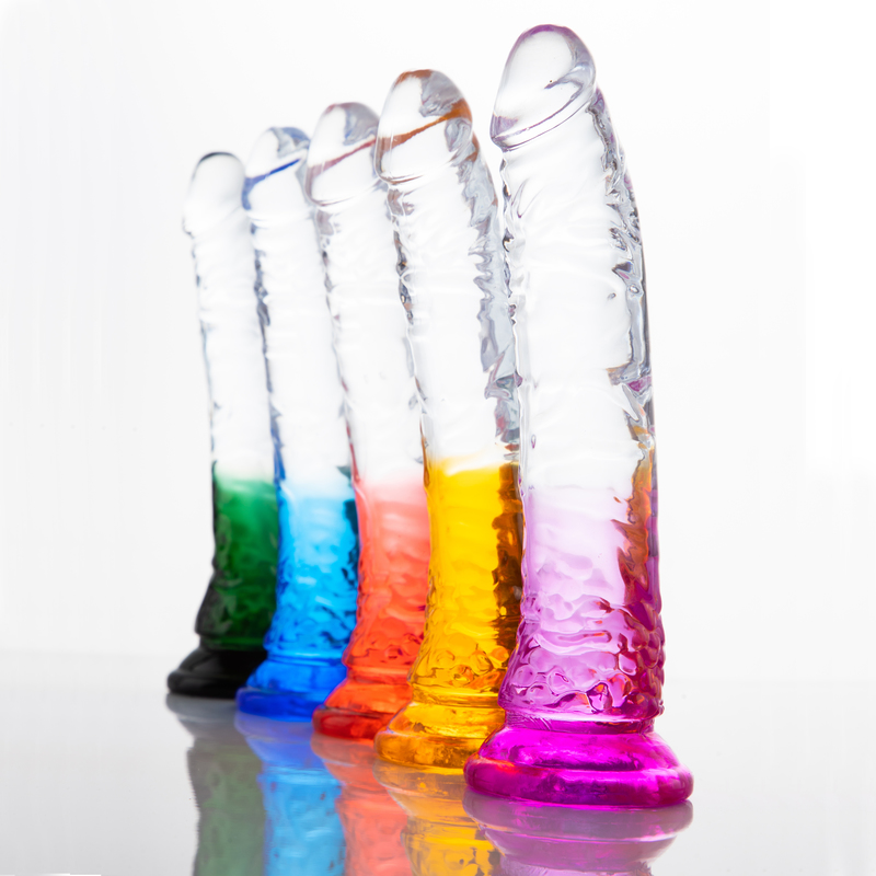 (image for) Double Color Jelly Dildo
