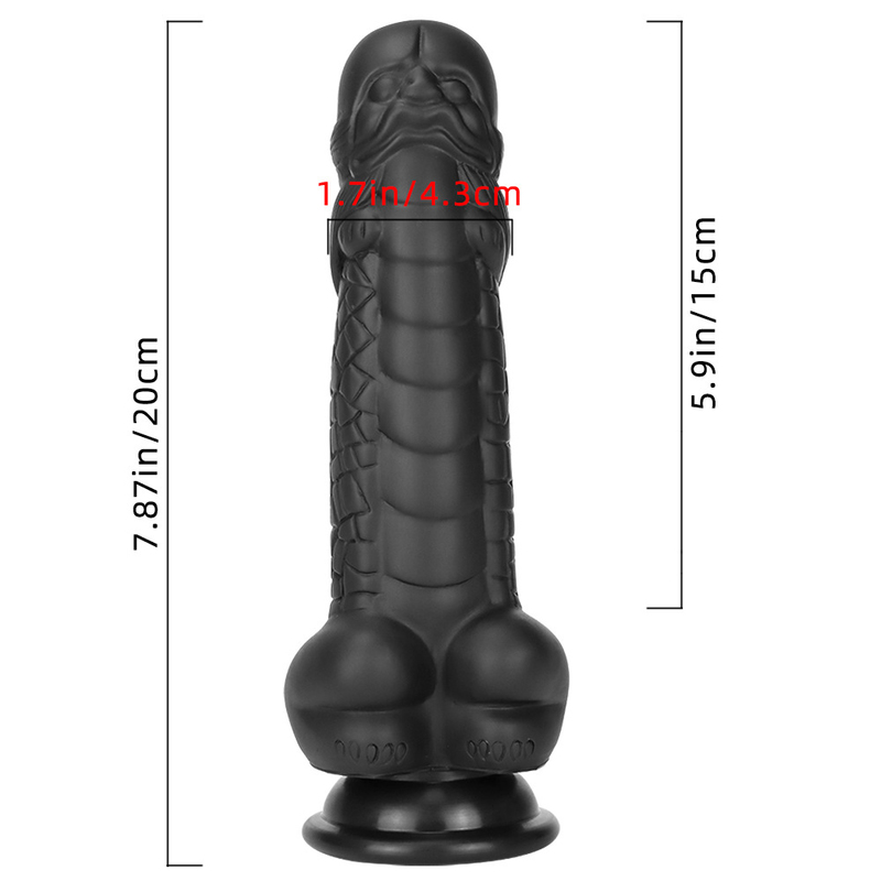 (image for) Alien Lifelike Silicone Face Dildo