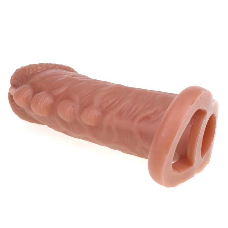 (image for) Realistic Silicone Penis Sleeve