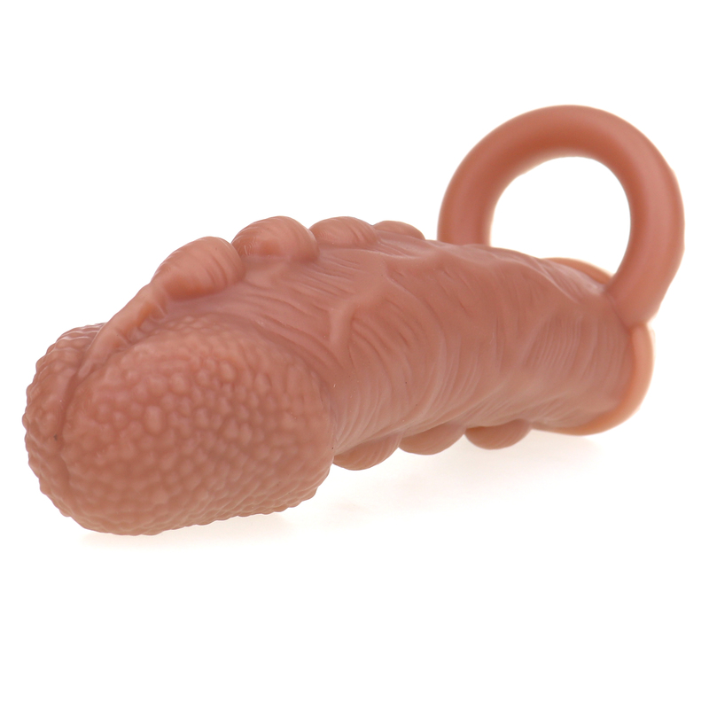 (image for) Realistic Silicone Penis Sleeve
