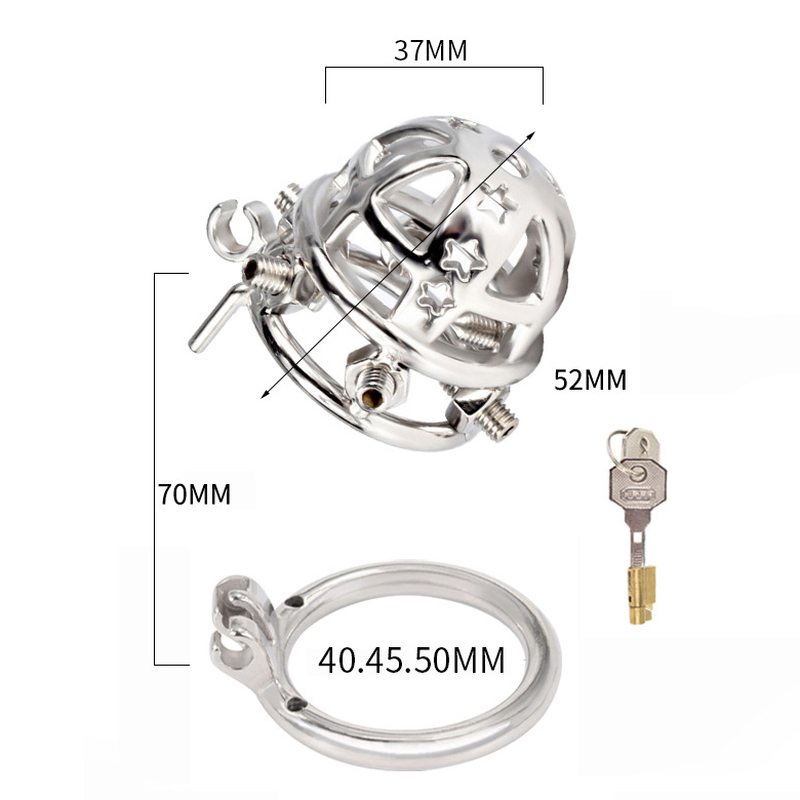 (image for) Star Chastity Cage With Spikes