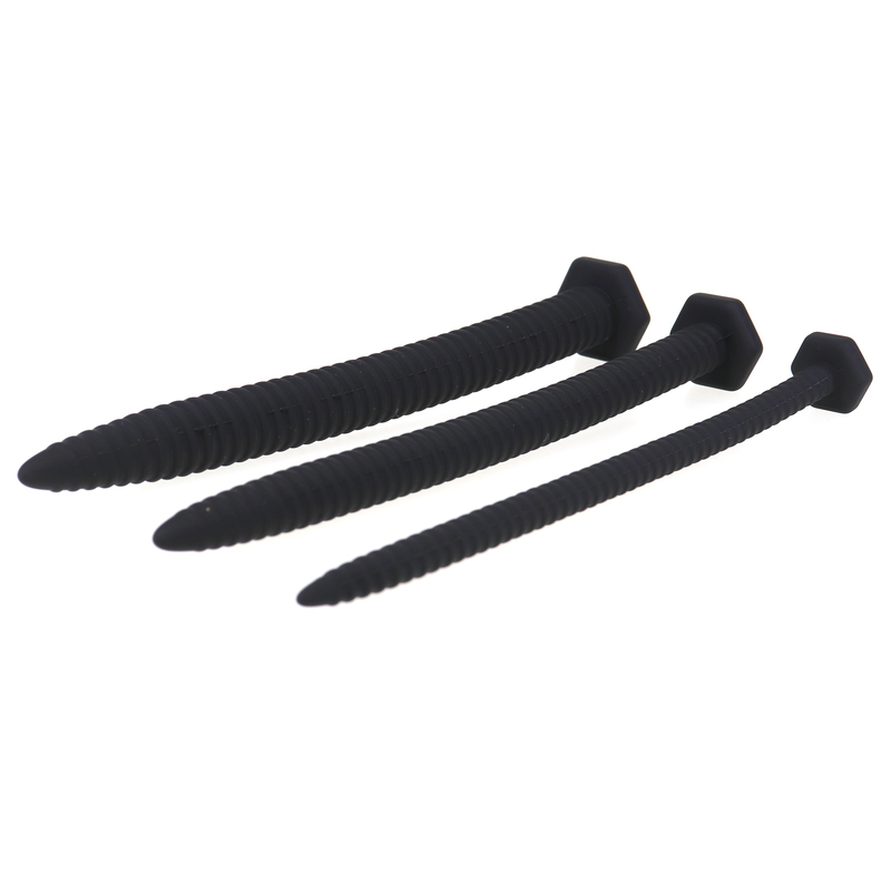 (image for) Silicone Screw Penis Plug Kit