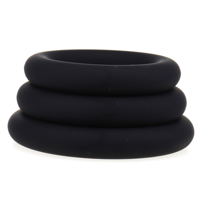 (image for) Silicone Cock Ring Set