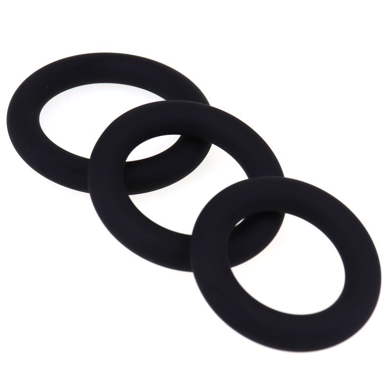 (image for) Silicone Cock Ring Set