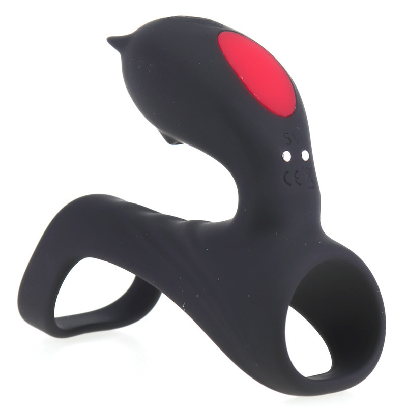 (image for) Hi Fun Cock Ring With Clit Stimulation