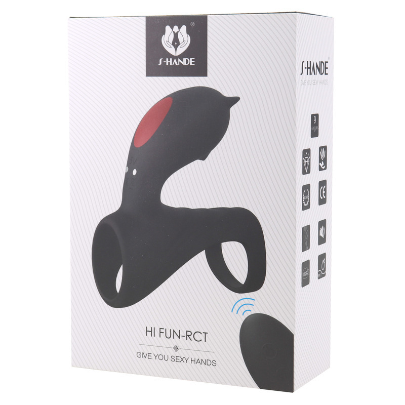 (image for) Hi Fun Cock Ring With Clit Stimulation