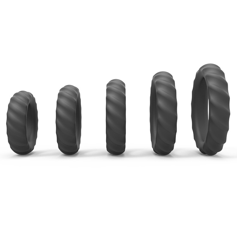 (image for) Silicone Penis Rings for Erection Enhancing