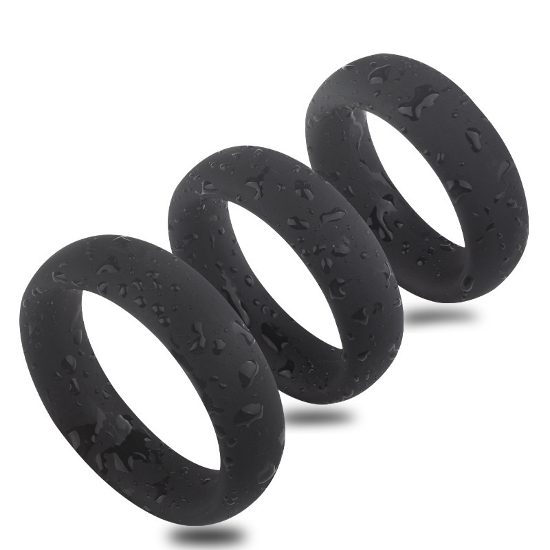 (image for) Thick 3 C-Ring Set - Stretchy Silicone
