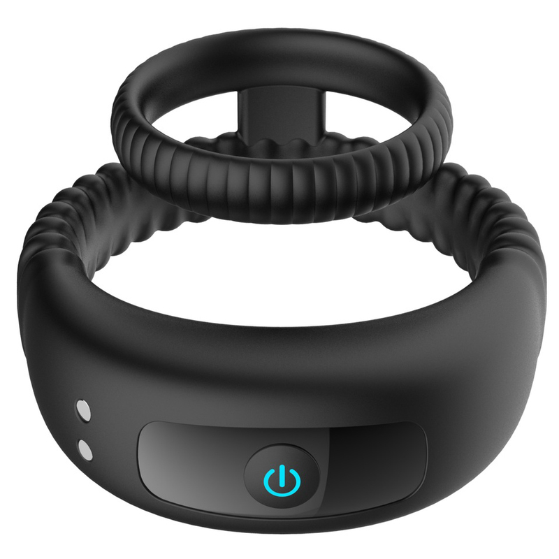 (image for) Dual Ring Vibrating Cock Ring