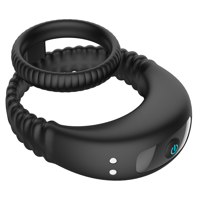 (image for) Dual Ring Vibrating Cock Ring