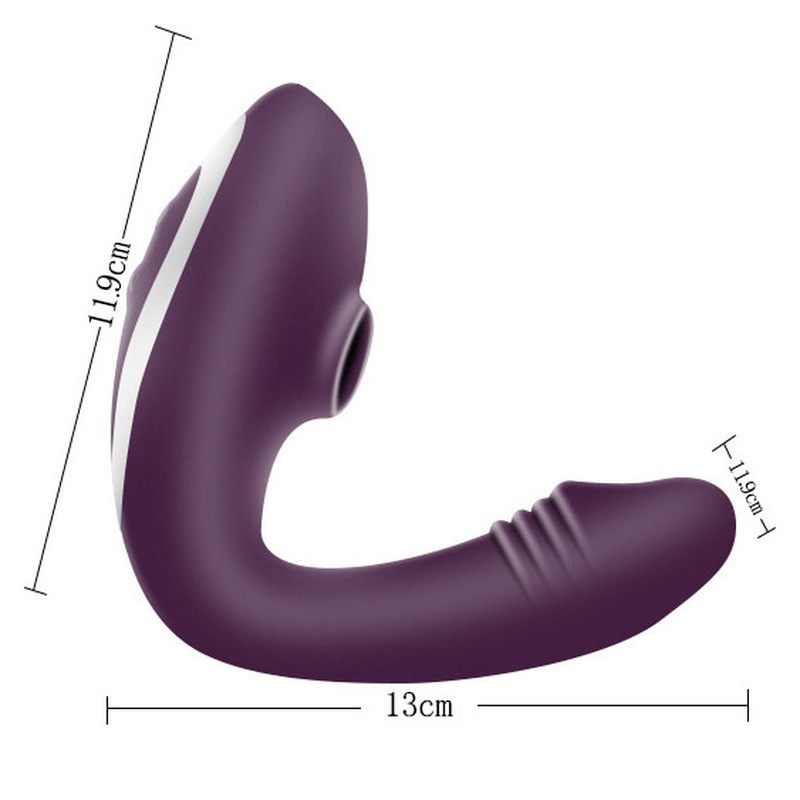 (image for) Privacy Dildo Head Suction Vibe