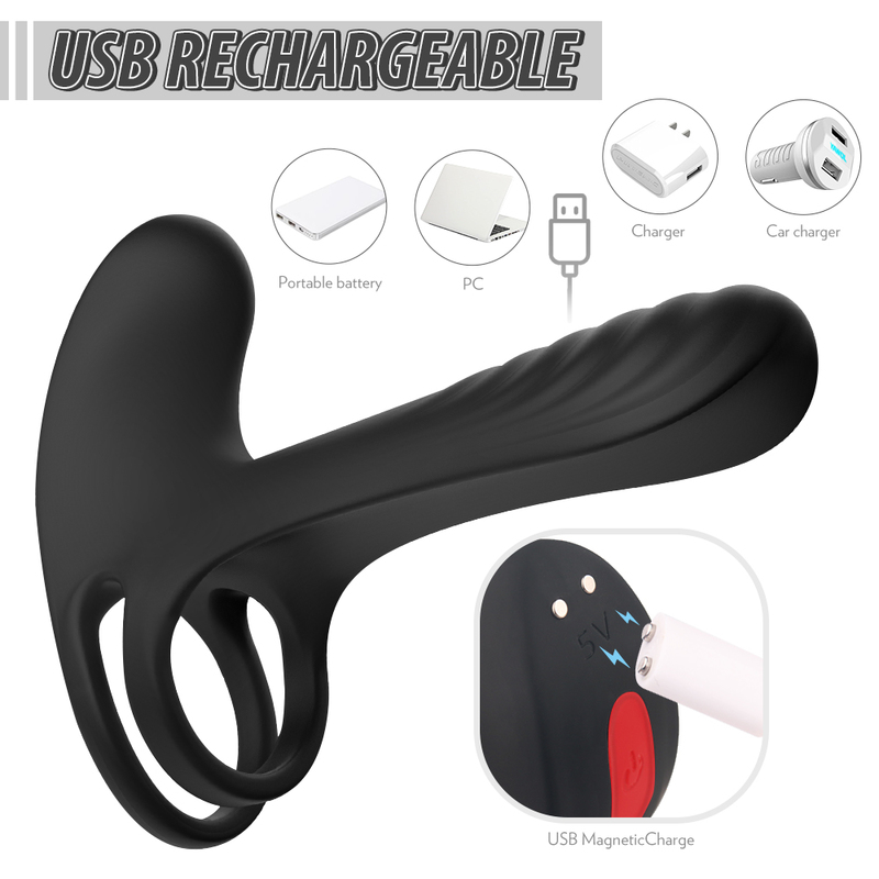 (image for) Frank Double Stimulus Cock Ring