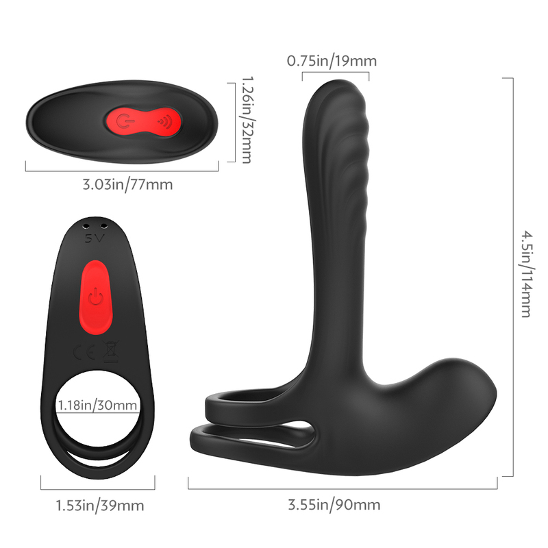 (image for) Frank Double Stimulus Cock Ring