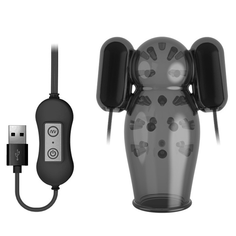 USB Penis Trainer with 2 Vibrators (Type C)