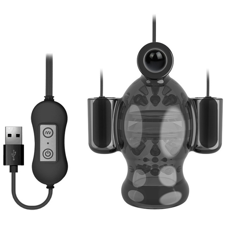 USB Penis Trainer with 3 Vibrators (Type E)