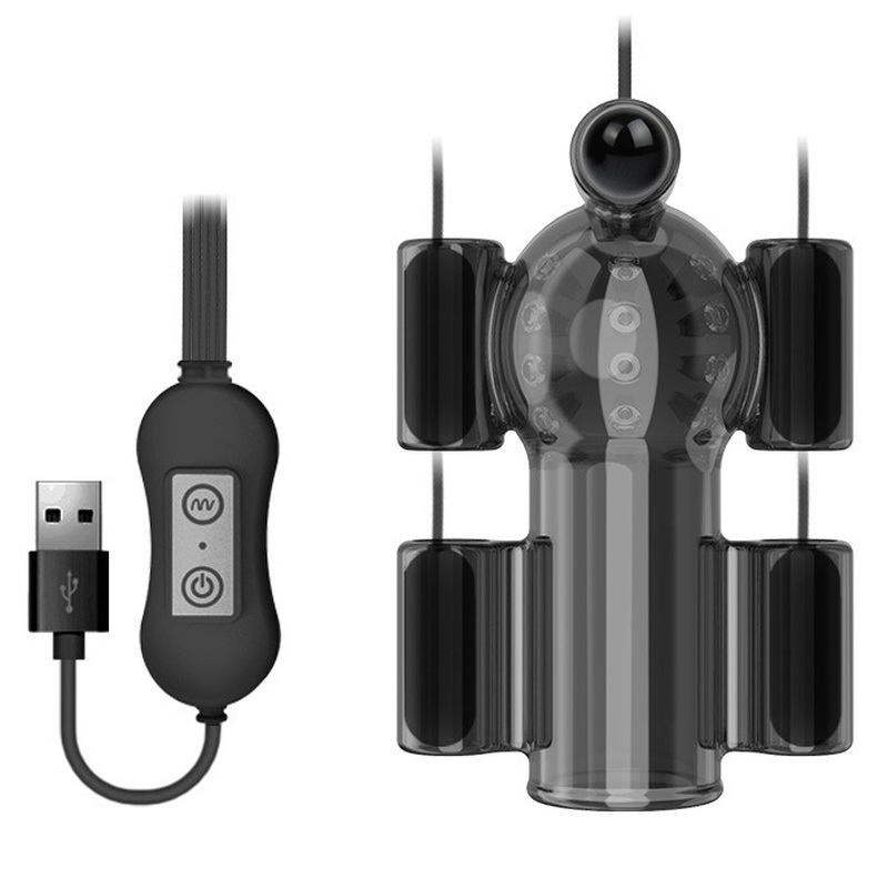 USB Penis Trainer with 5 Vibrators (Type F)