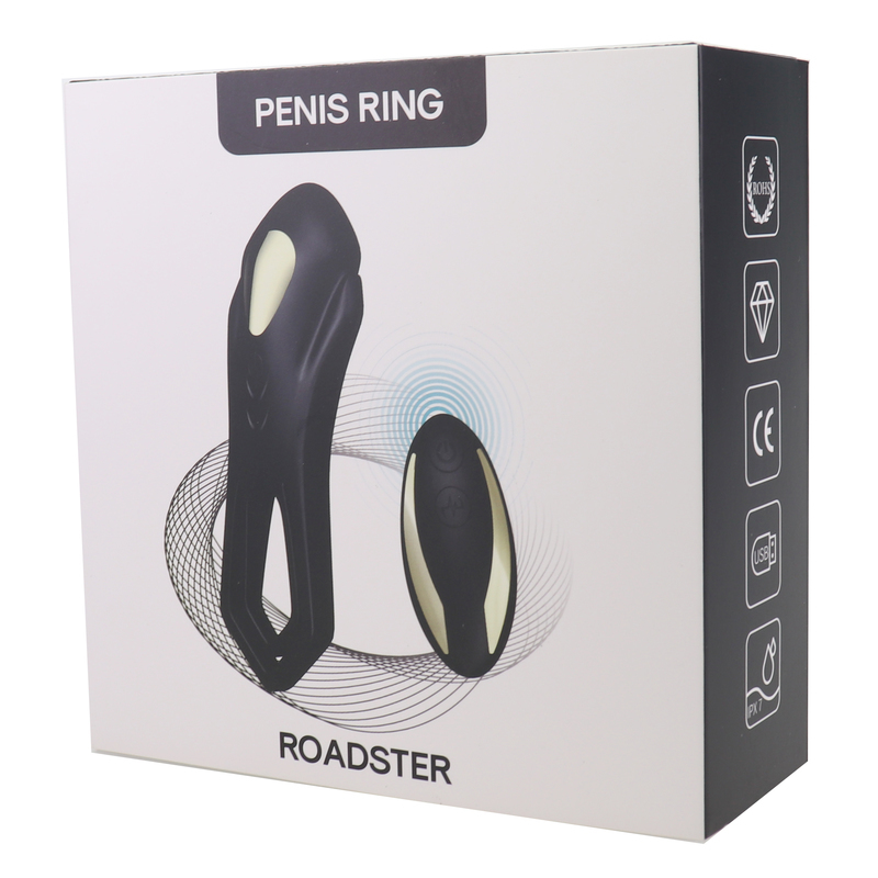 (image for) Roadster Dual Silicone Testis Penis Ring