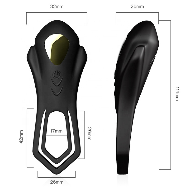 (image for) Roadster Dual Silicone Testis Penis Ring