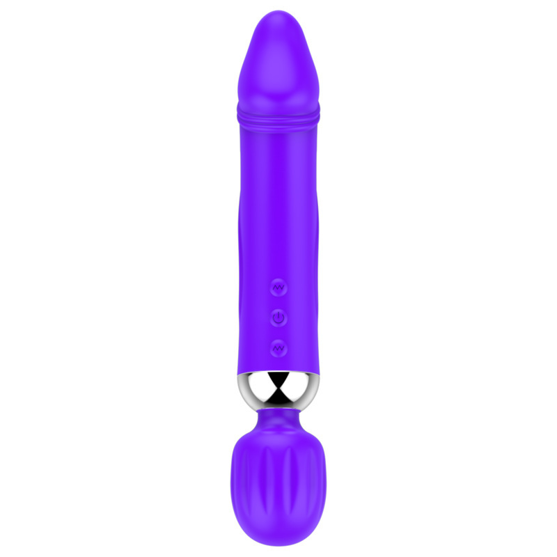 (image for) Wand Massager With Dildo Head