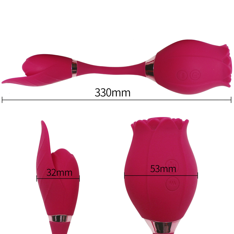 (image for) Rose Clitoris Sucking Vibrator