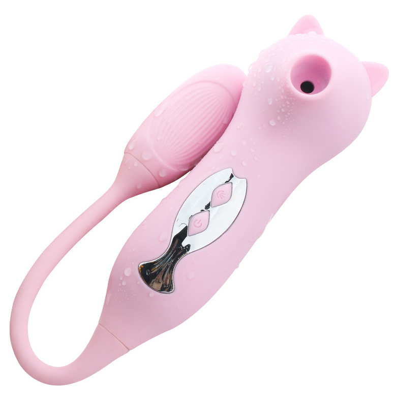 (image for) Kiss Cat 2 In 1 Suction Vibrator