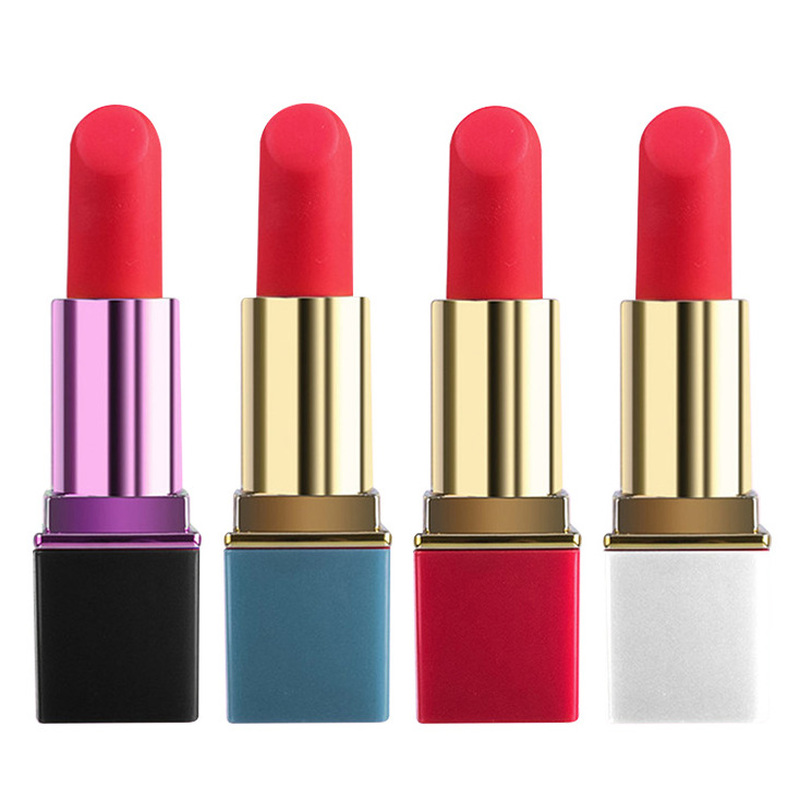(image for) Rechargeable Silicone Vibrating Lipstick